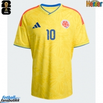 Colombia James Rodriguez #10 Hjemmedrakt EM 2024 Kortermet